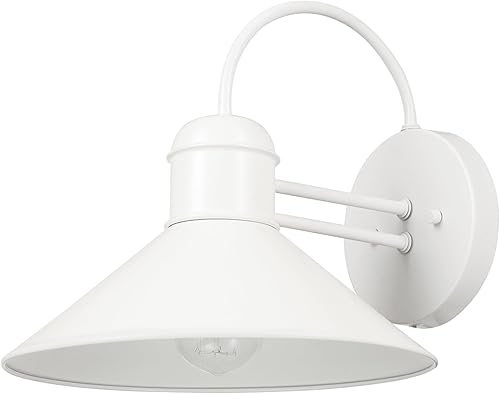 Globe Electric 44264 Bolton 1 lámpara de pared con 1 luz para exterior o interior, color negro mate, 44388