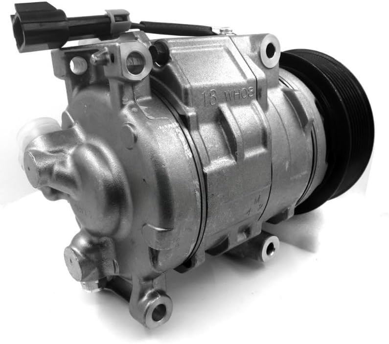 AC Compressor For John Deere LOADER FOUR-WHEEL DRIVE 444K 524K 544K 624K 644K 724K 744K 824K 844K 944K