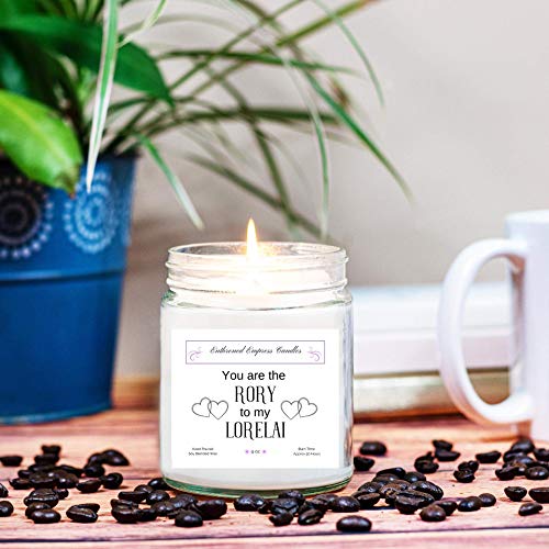 Candle|Gilmore Girls Merchandise|Gilmore Girls Rory|Candle from Gilmore Girls|Rory and Lorelai|Mother Daughter Candle (Vanilla Hazelnut Coffee)