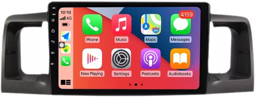 Fabrik Car Stereo Full Touch Screen Player For TOYOTA COROLLA EX 2003 2007 with Android System,IPS Screen Tablets,Video & Music Player,Bluetooth, FM Radio (2+32 GB Apple Carplay+Android Auto)