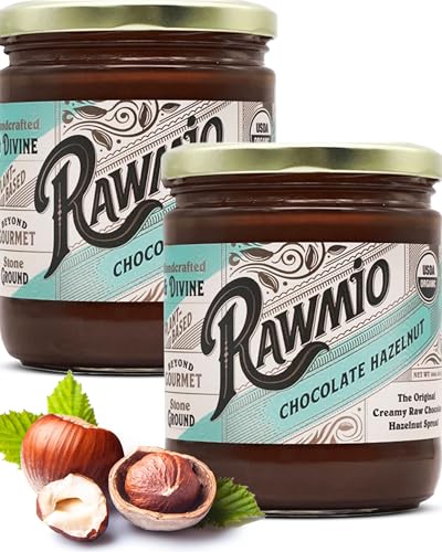 Rawmio Chocolate Hazelnut Spread - Silky Hazelnut Spread - 16