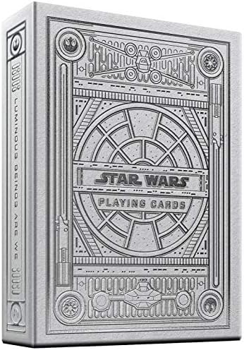 theory11 Star Wars Playing Cards Silver Edition - Light Side (White)