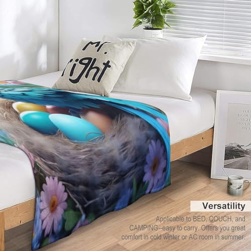 Couverture oiseau mignon en polaire pour vos soirées cocooning - 7