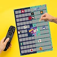 Póster para rascar de las 100 mejores películas - 100 películas