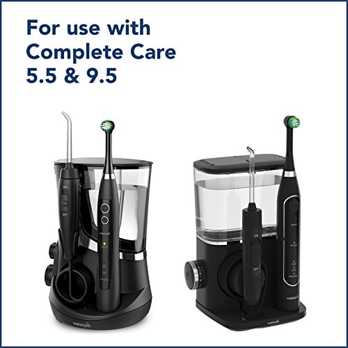 Waterpik Triple Clean Complete Care Replacement Brush Heads, Black, OTRB-3WB, 3    Count