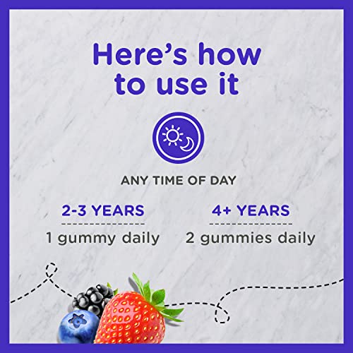 Zarbee's Complete Kids Multivitamin Gummies + Immune Support, Children Vitamins Gummy With Vitamin A, C, D3, E, B6, B12, Folic Acid & Total B-Complex, 70 Count #TOP6