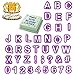 40 sztuk foremek do ciast, liter foremek do ciastek, plastikowych foremek do wycinania kremów, foremek do ciastek alfabetowych, numerów dekorowania ciast do wycinania listów, do dekoracji ciast i ciasteczek DIY