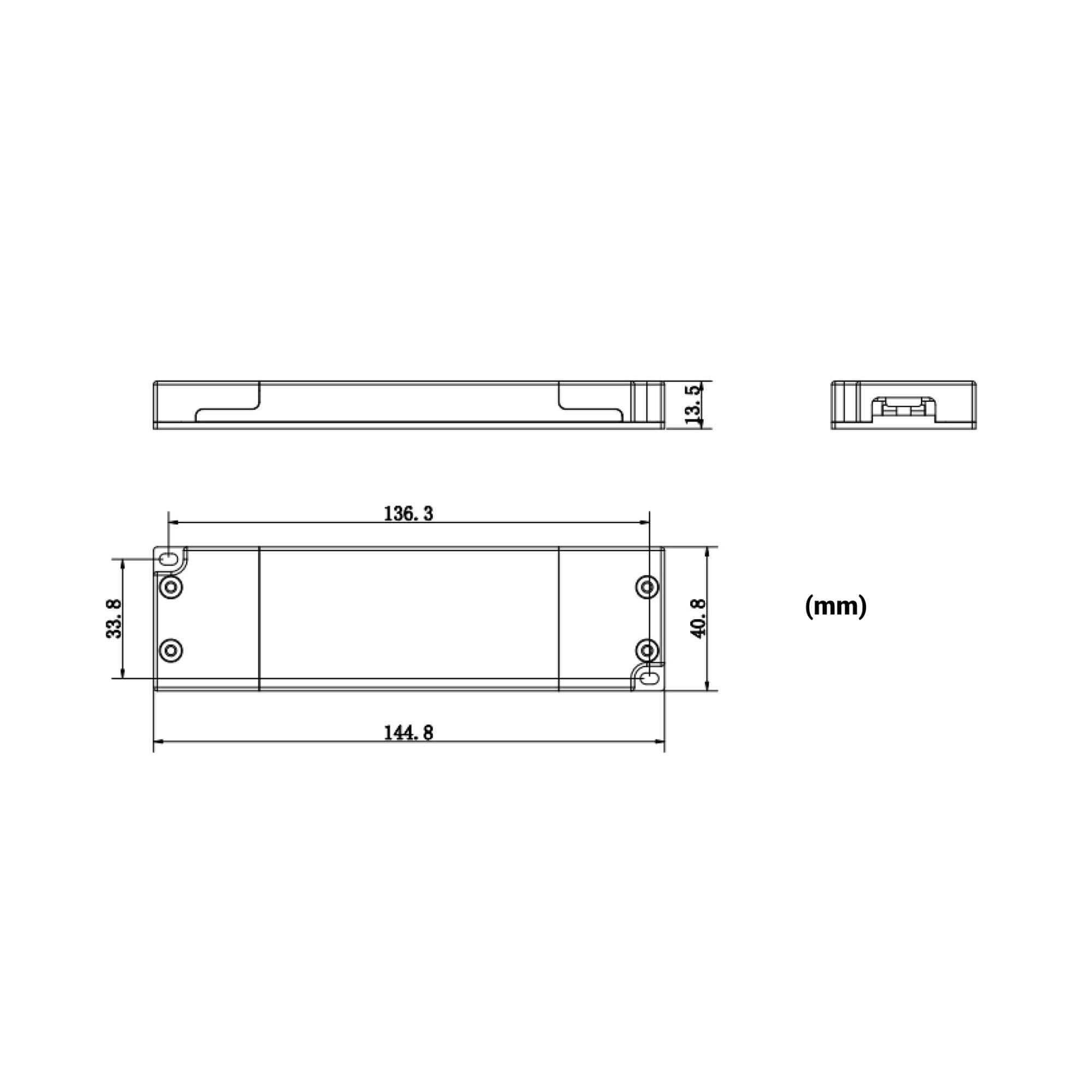 VBLED 3er Set Unterbauleuchte Schrankbeleuchtung Schrankleuchte LED-Schrank-Küchen-Unterbau-Leuchte mit Netzteil und 3 Stufen LED Dimmer…