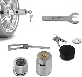 Trava Antifurto Para Estepe MK5001 Hilux 06> S10/Ranger 13> Toro Flex 15> Frontier 07> Duster/Captur