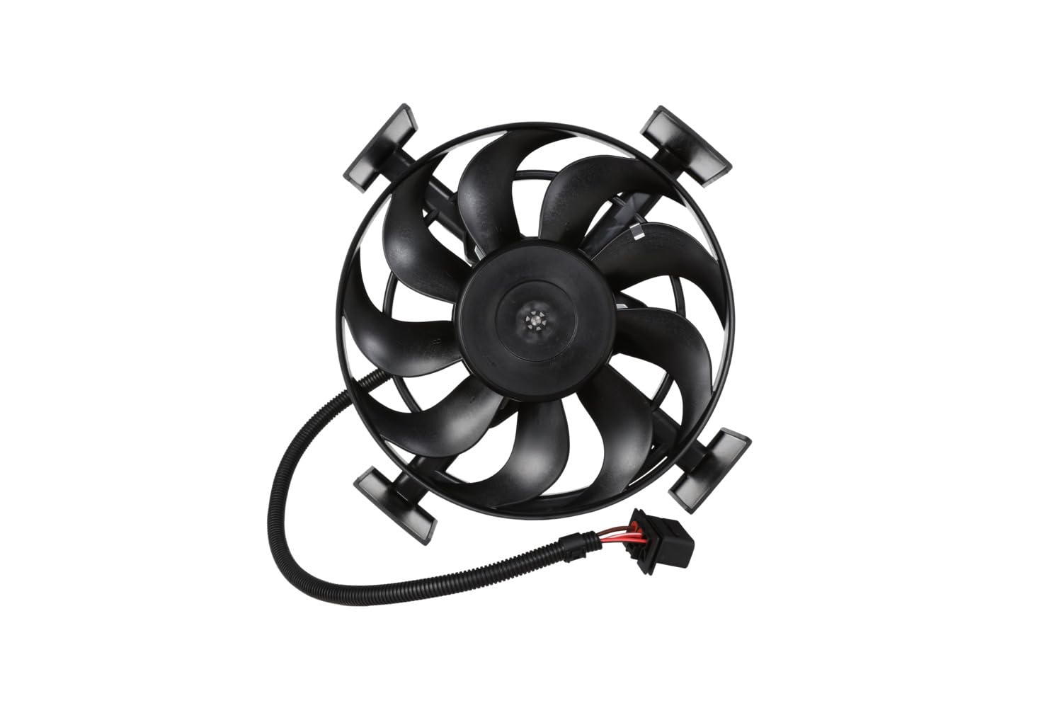 HELLA 8EW 366 420-321 wentylator, chłodzenie silnika - 12 V - 114 W - elektryczny - Ø: 290 mm - bez ramy wentylatora chłodnicy (ościeżnica) bez oporu