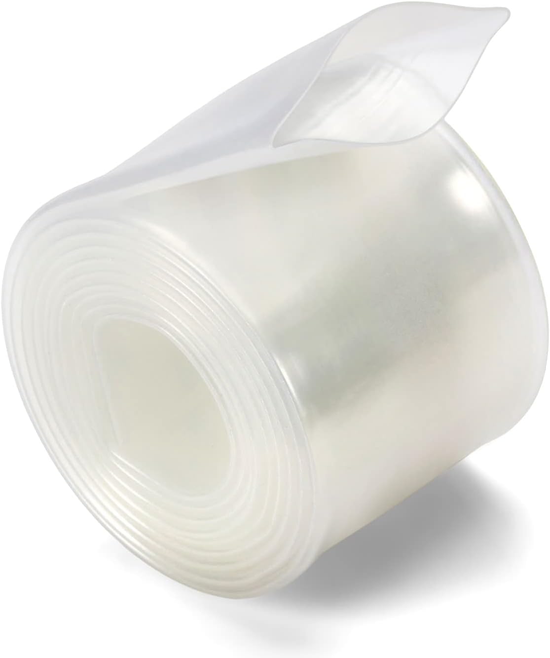 Chanzon 2:1 Ratio 3/8" (10mm) Heat Shrink Tubing 3.3Ft Roll (1M Total Length) Clear/Transparent Polyolefin Sleeving Wrap Shrinking 2 to 1 1pcs