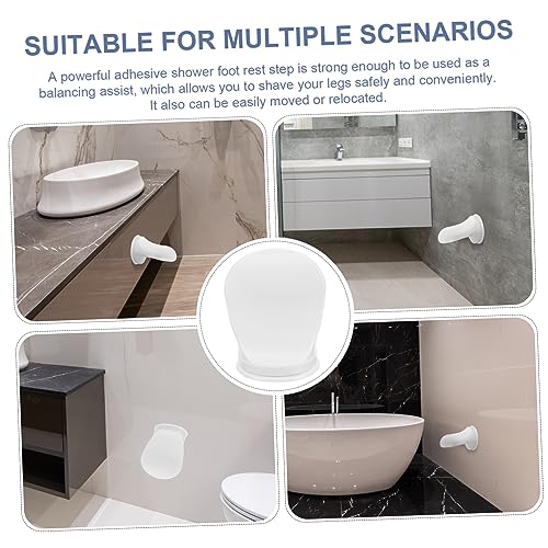 Reposapiés para ducha con pedal antideslizante miniatura 7