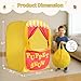 Alvantor Pop Up Puppet Show Theater & Lemonade Stand, Pretend Playhouse Kids Play Tent, Puppet Stage Tabletop Sets for Toddlers Curtain Fordable, Indoor & Outdoor Children Drama 29