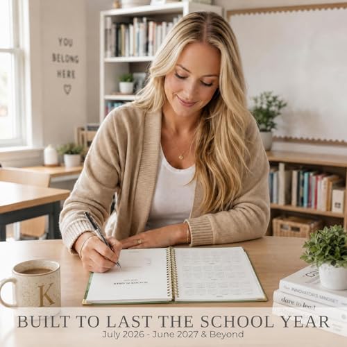 Image of Aesthetic Teacher Planner For The 2026-2027 Academic School Year