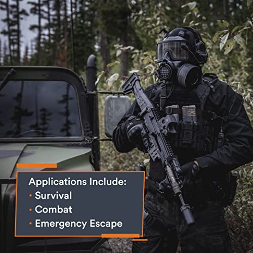 image for MIRA SAFETY M MIRA SAFETY CM-8M Full-Face CBRN Gas Mask W/ Canteen - R
