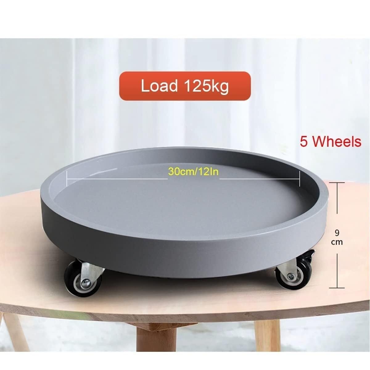 Portavaso regolabile con ruote, 30-60 cm, supporto per piante in vaso per interni ed esterni
