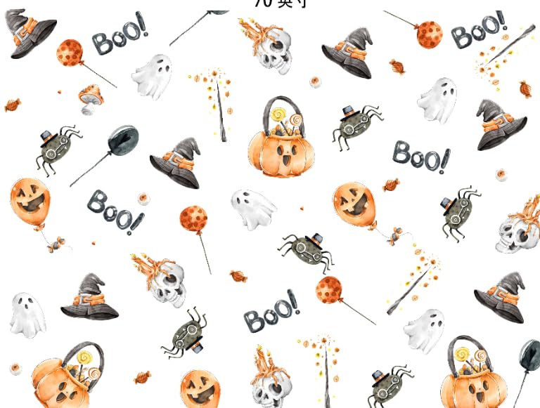 Anna's Whimsy Rectangle 52x70 inch Pumpkin Balloon Tablecloth, Washable Tablecloth Waterproof Tablecloth Party Outdoor Banquet Tablecloth for Dining Party Indoor Outdoor