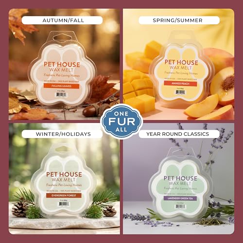 Image of Pet House Elderberry Jam Wax Melts - Long-Lasting Scented Fall Wax Melts for Warmer, Plant Based, Pet Friendly Pack of 2
