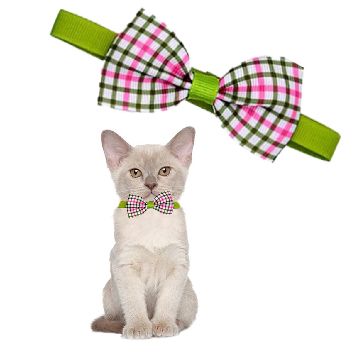 Sage Square Cat Bow Tie Elevate Your Felines Charm with Randomly Printed Elegance & Whimsical Designs, Stylish Feline Adornments, Unique Fashion, Adjustable Neckwear, Signature Quality Cat Products (B0CVL9KM5P) Amazon Price History, Amazon Price Tracker