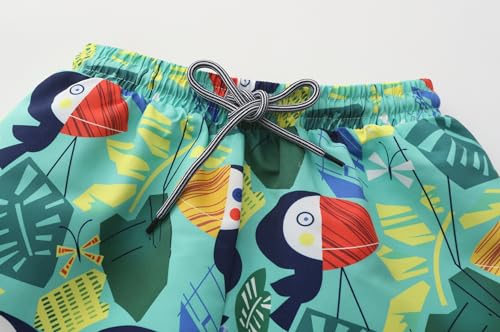 Image of Baby and Toddler Boys' 3-Piece Swimsuit Set Kids Bathing Suit Swimwear with Hat Surfing Suit UPF 50+ FBA