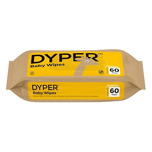 DYPER Toallitas para bebé, 99% toallitas de agua, 100% a base de plantas, hipoalergénicas para pieles sensibles, ingredientes honestos, sin