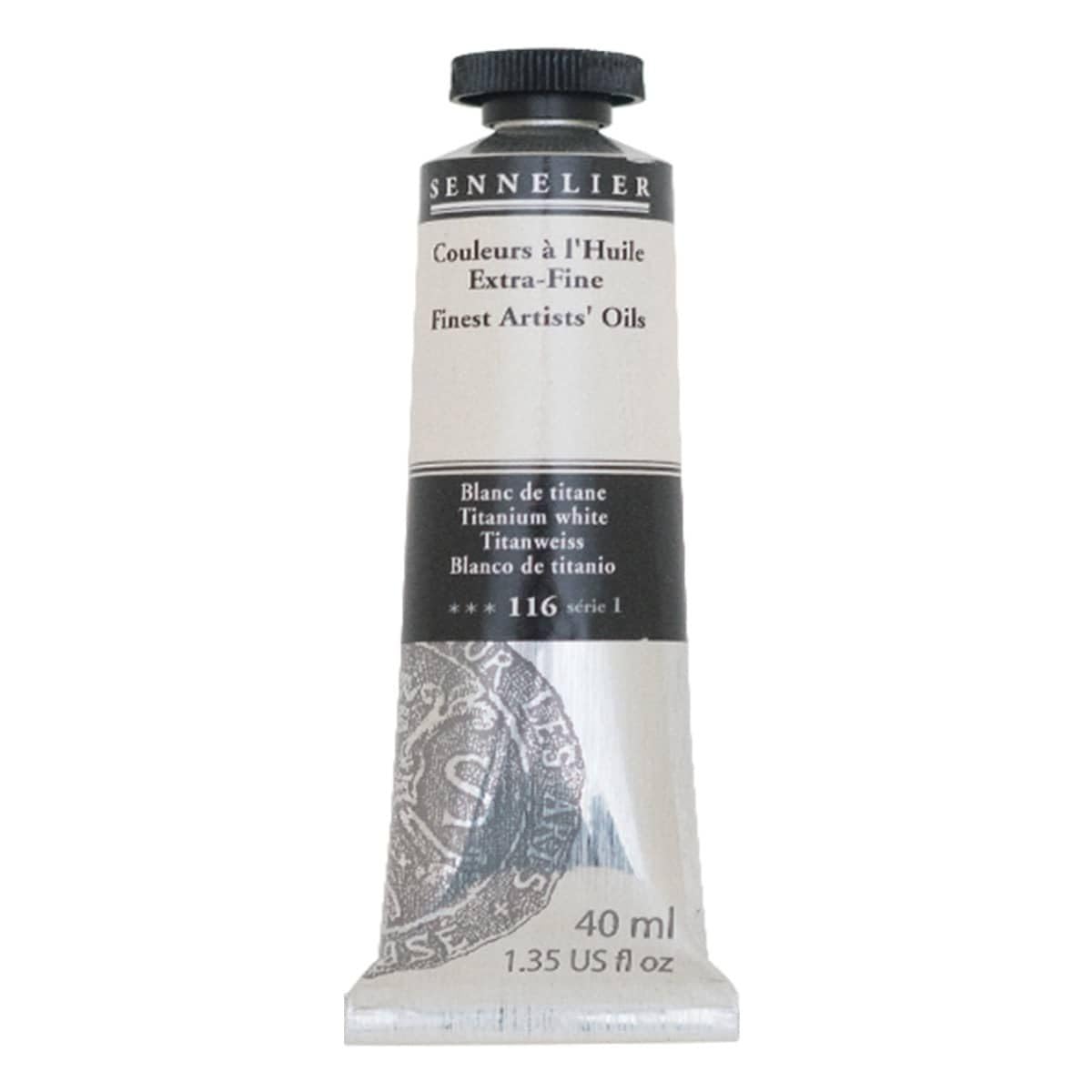 New 40ml Artist Oil Titanium White - Image 3
