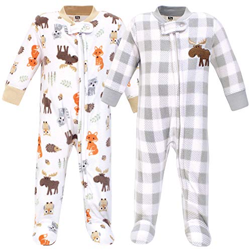 Image of Hudson Baby Unisex Baby Fleece Sleep and Play