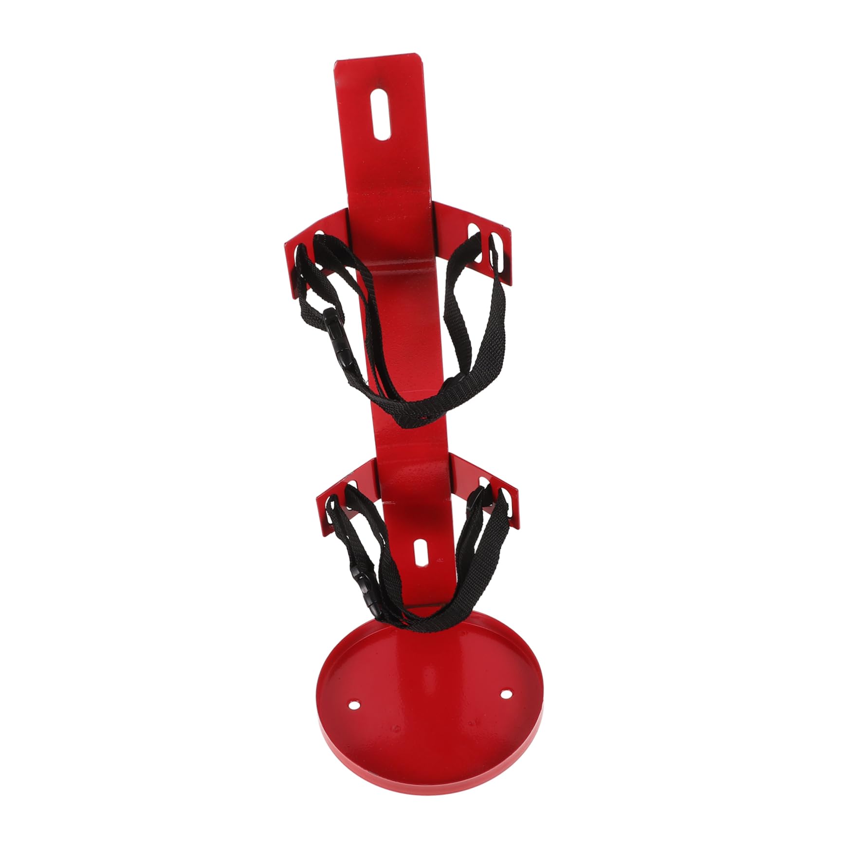 Soporte para Extintor de Incendios para Vehículos, Rojo | Hierro y Cloth, 5-7kg, Fijación Compacta para Pasajeros, Ahorro de Espacio y Seguridad Mejorada