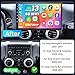 4 Core 64G ROM Car Radio for Jeep Wrangler JK 2007-2017: 10.1 Inch HD Touchscreen Stereo Upgrade 5G WiFi Wireless Carplay/Andriod Auto Bluetooth 1080P Backup Camera GPS FM EQ SWC