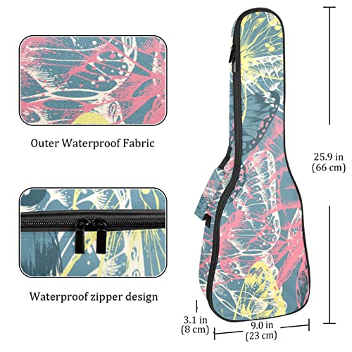 Sac rembourré imperméable pour ukulélé avec finitions soin - 4