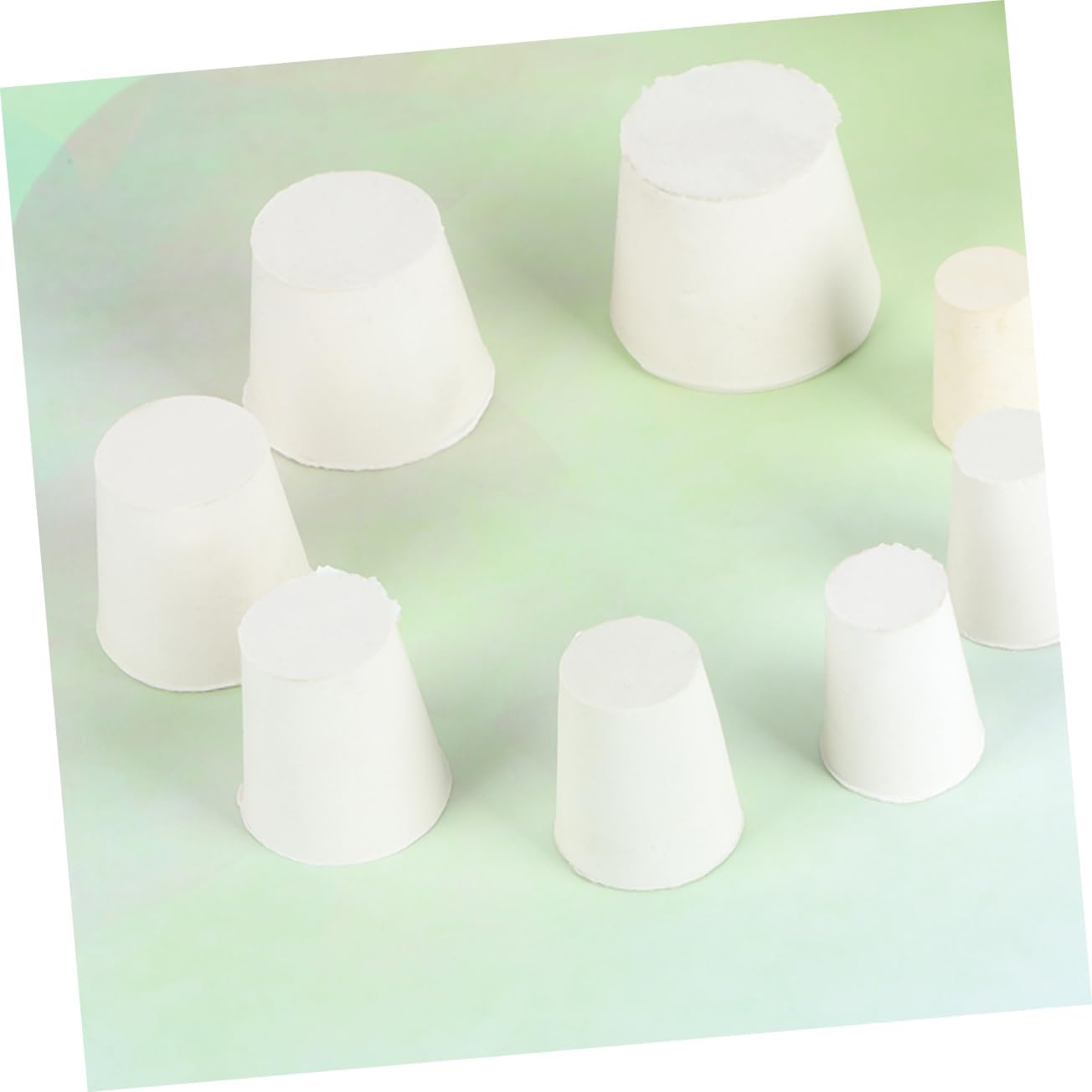 16pcs Multi-Purpose Sealing Rubber Plugs Solid Stoppers for Sink Tap Lab Industrial Use