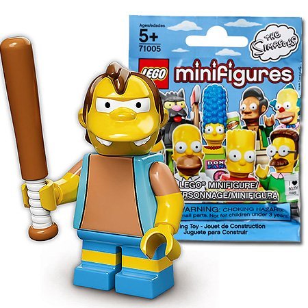 SiLEGOj ~jtBMA UEVv\Y V[Y1 l\E}cbLEGO Minifigures The Simpsons Series1 Nelson Muntz y71005-12z