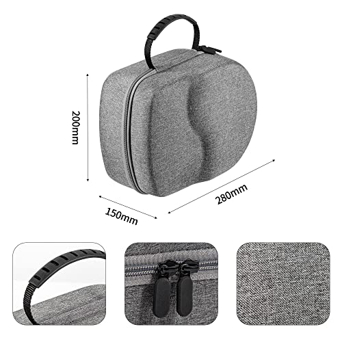 Careflection-Carry-case-for-Oculus-Quest-2Meta-Quest-2-VR-Glass-Double-Layer-Easy-Storage-Box-and-Hand-Carrying-Bag-Virtual-Reality-Device-Unit-for-ControllersChargerData-Cable-Kit-Accessories