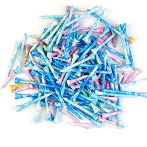 KOFULL Wood Golf Tees 100pcs
