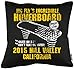 TShirt-People Hoverboard California Kissen mit Füllung 40x40cm