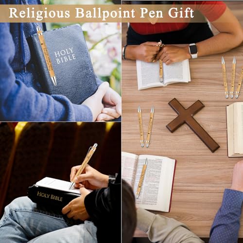 Bolígrafos religiosos de versículos bíblicos para evitar regalos inútiles 6