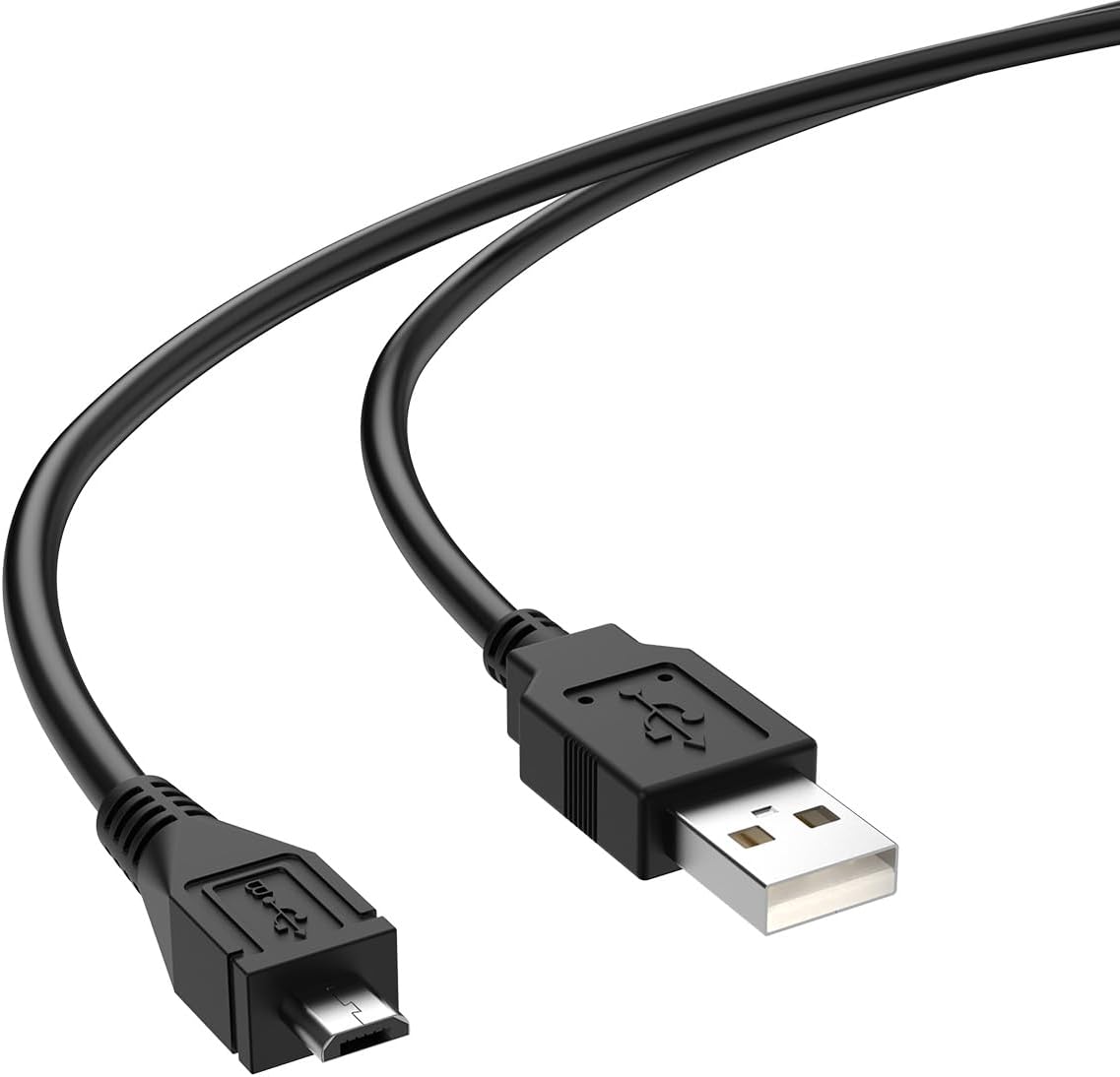 Micro USB Charging Cable, for Astro MIXAMP PRO TR, USB 2.0, 6 Foot, Black