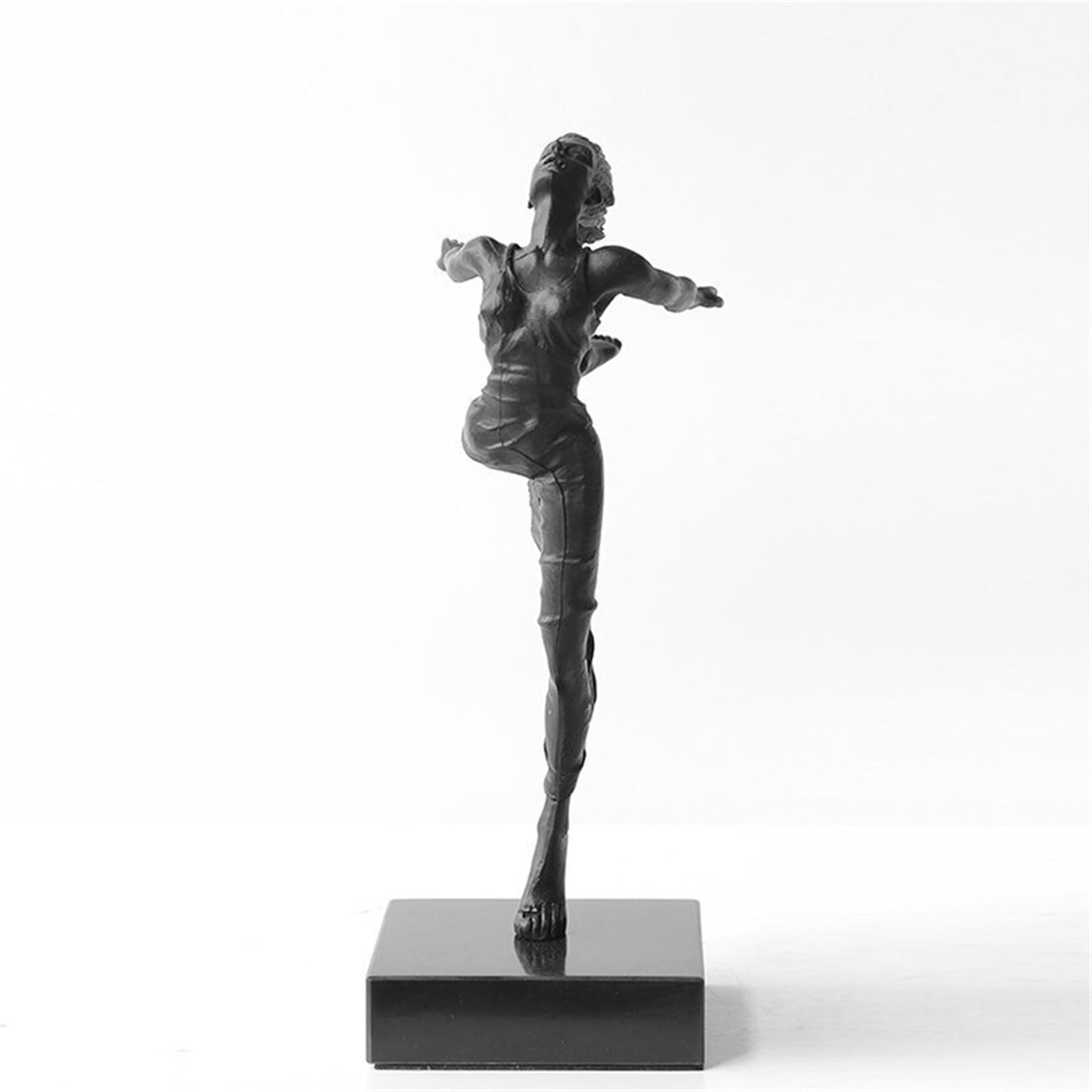 Oeuvre Creative Metal Figurine, Modern Minimalist Desktop TV Stand Bookshelf Decorative Sculpture Statue
