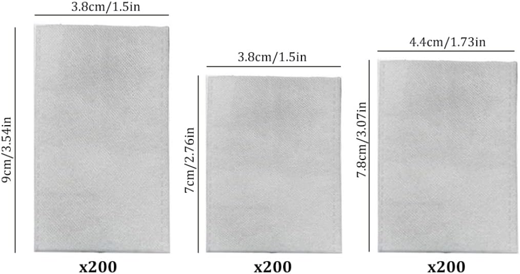 Plant Nursery Bags, Non-Woven Nursery Bags, Fabric Plant Grow Bag Non-Woven Plant Nursery Bags Fabric Plant Seedling Bags for Garden Supply 600PCS
