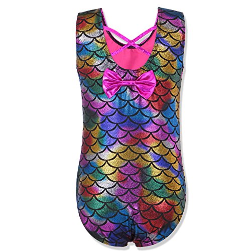 HUAANIUE 3-12Y Ragazze Colorate Arcobaleno