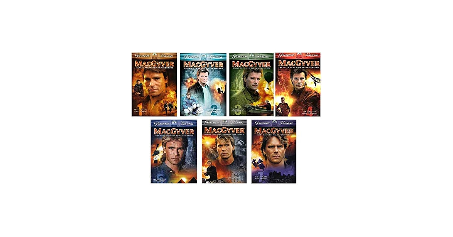 Amazon.com: MacGyver: The Complete Series Collection Seasons