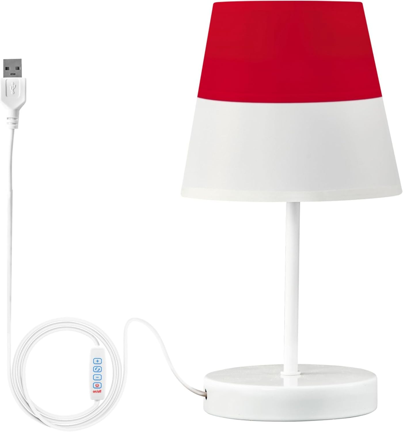 Custom Monaco Flag Modern Table Lamps Led Bedside Lamp Nightstand USB Rechargeable Unique Lamps Kids Room Decor