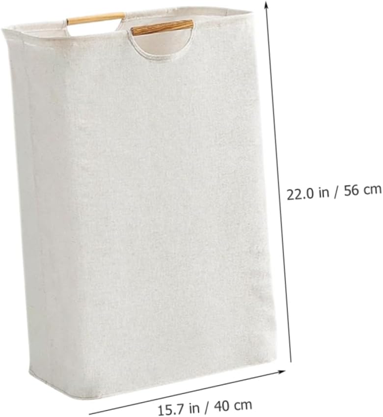 IMIKEYA Large Capacity Folding Laundry Hamper with Breathable Fabric Versatile Clothes Organizer Basket for Bedroom and Dorm Easy to Clean Storage for Dirty Laundry