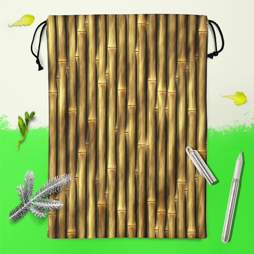 Image of ArtzFolio Bamboo Art | Reusable Sack Bag | Bag for Gym, Storage, Vegetable & Travel