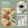 Lawei 12 Packs Ceramic Dip Bowls Set - 3 oz Condiments Server Dishes Mini Bowls Soy Sauce Dish for Sauce, Vinegar, Ketchup, BBQ and Party Dinner