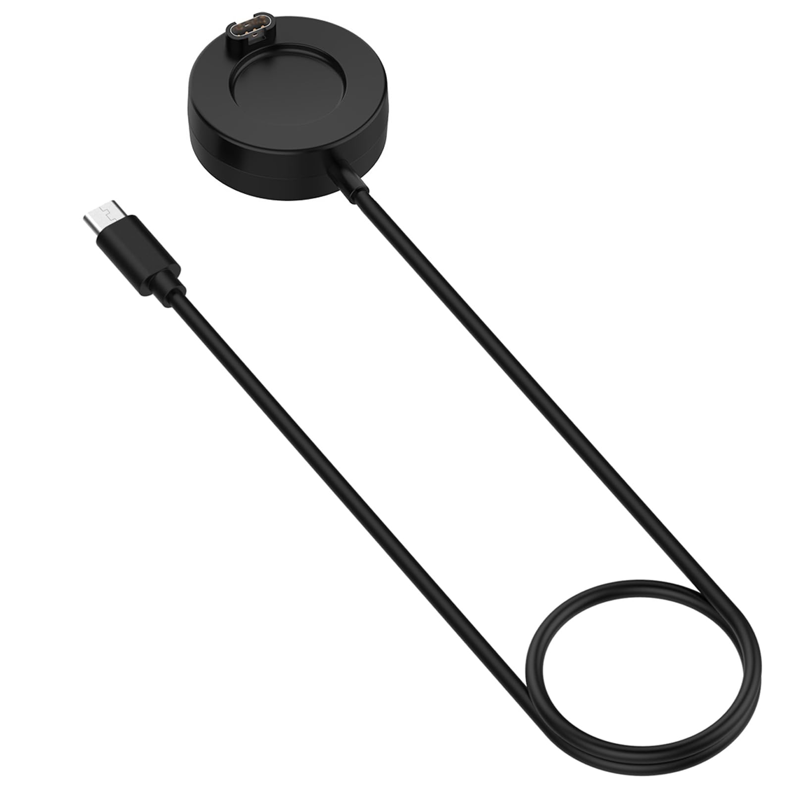 Replacement Charging Dock Cable Compatible With Garmin Venu 3/Venu 3S/Vivoactiv 5/Tactix7 Amoled/Epix Pro/Approach S70, Disscool Type C Cable Charger Stand Smart Watch Accessories(1M/3.3FT)