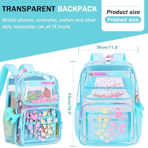 Mochila transparente impermeable que soluciona el acceso rápido a estadios 6