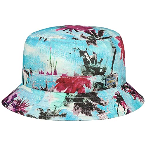 Preisvergleich Produktbild Stetson Bluemont Bucket Fischerhut Stoffhut Leinenhut Sommerhut Sonnenhut Anglerhut Damen / Herren - Frühling-Sommer - L (58-59 cm) hellblau