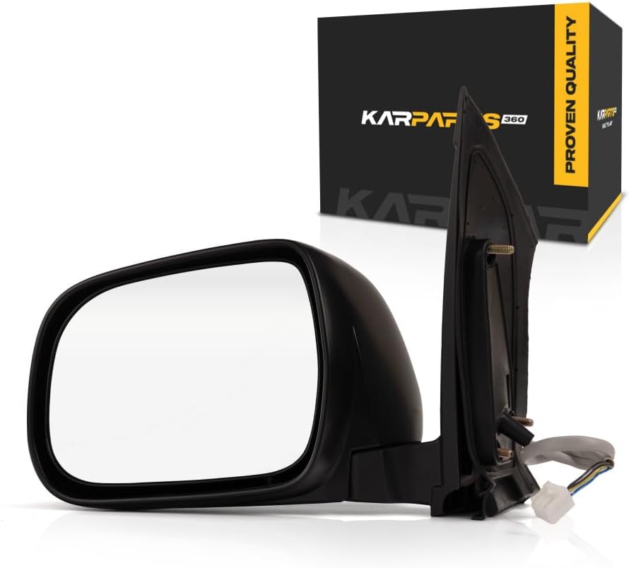 For Toyota Sienna 2004-2010 Door Mirror Driver Side | Power | Heated | Paint to Match | Replacement For 87940AE020 | TO1320205