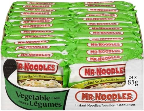 mr.noodles Vegetable Flavor Instant Noodles 24 pack